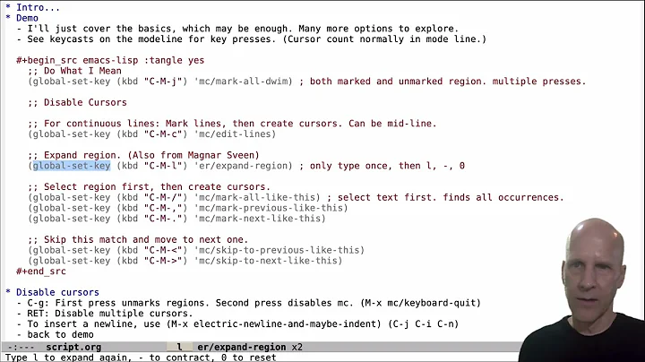 Emacs Multiple Cursors