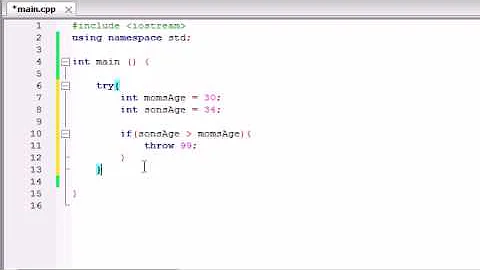 Buckys C++ Programming Tutorials - 62 - Exceptions