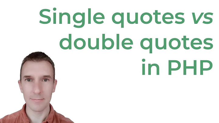 Single quotes vs double quotes in PHP (plus how to do multi-line strings using heredocs and nowdocs)