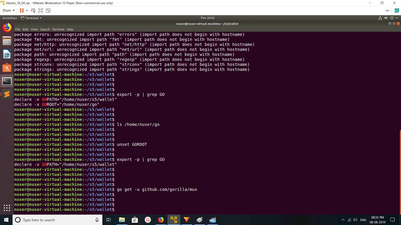 golang How to Fix unrecognized import path with go get