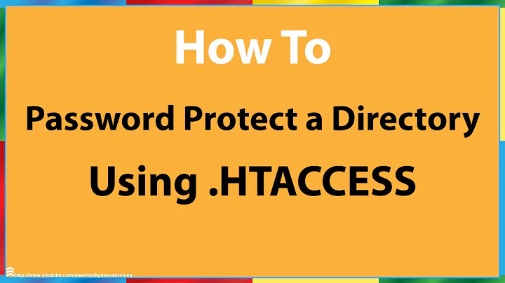 How to Password Protect a Directory With .htaccess