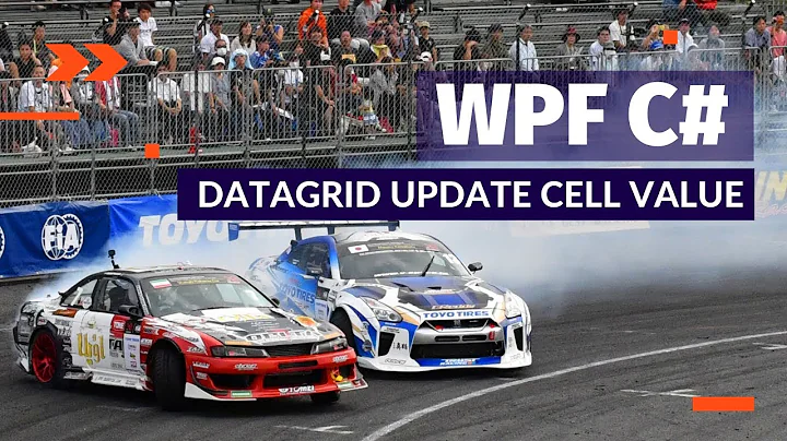 WPF C#. DataGrid. Update cell value example