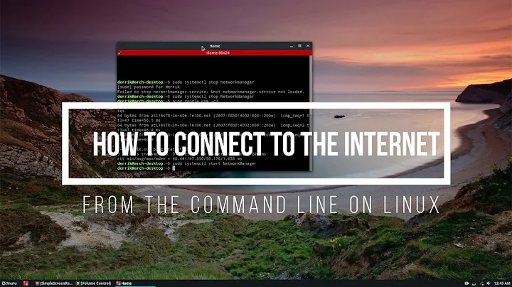 How To Connect To The Internet From The Command Line On Linux