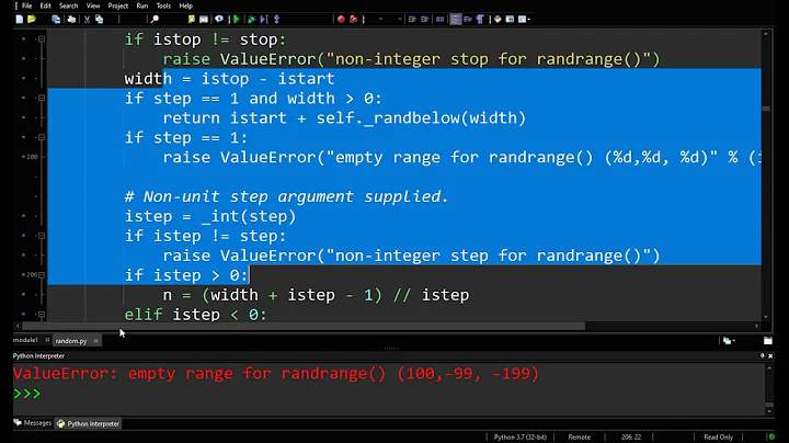 Python random