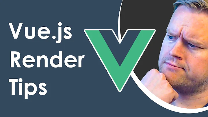 Why You Should Probably Use Vue.js Render Functions - Vue.js 3 Basic Render Function Tutorial