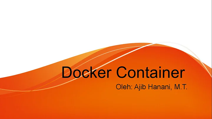 1. Docker Container