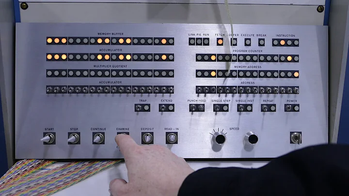 LCM+L PDP-7 booting and running UNIX Version 0