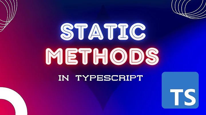 When to use static methods in TypeScript?