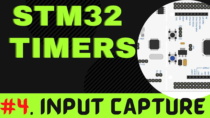 STM32 TIMERS #4. INPUT CAPTURE  || Frequency and Width