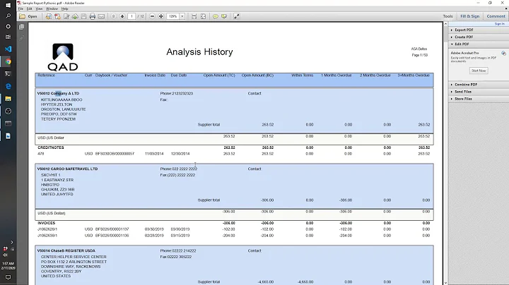 [19] Convert a multi-page PDF file into csv / excel with Python