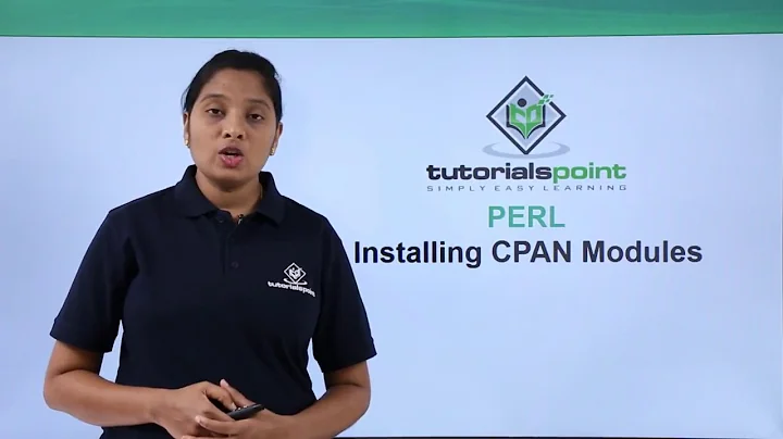 Perl - Installing CPAN Modules