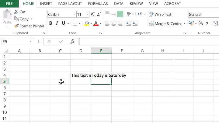 How to prevent text from spilling over to next cell in Excel
