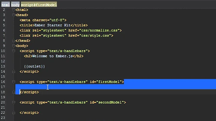 Mastering Ember Js - 7  Our first Model