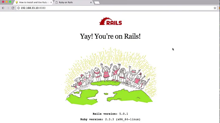 How to Install Ruby on Rails with PostgreSQL on CentOS 7