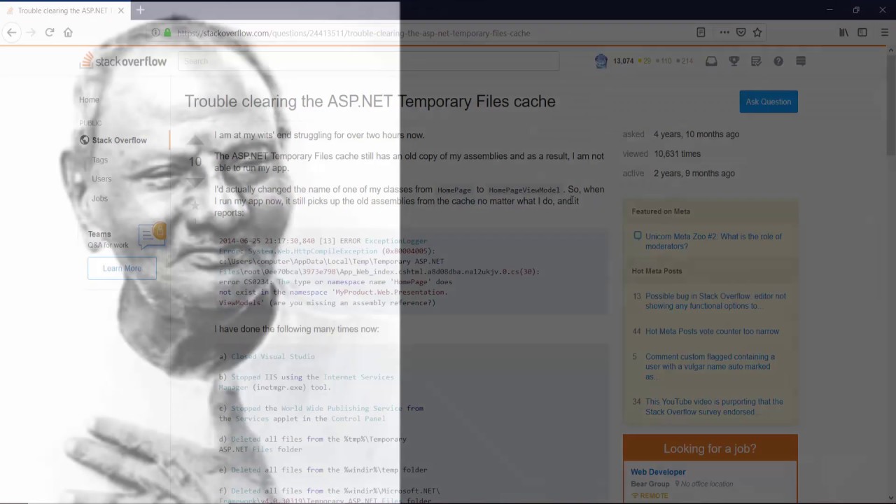 ASP.NET MVC: Solution: The type or namespace name 'Foo' could not be found.