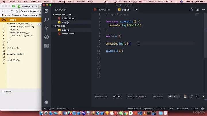 Javascript chuyên sâu - Synchronous và Asynchronous, callback queue và event loop là gì
