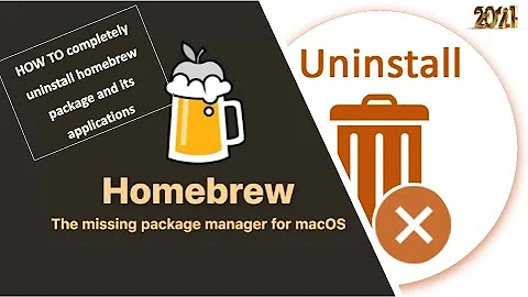 How to completely uninstall homebrew without leaving any leftover files