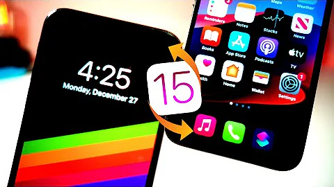 How To Remove The Dock Glitch iOS 15 Home Screen Customization Trick - Remove Status Bar iOS 15