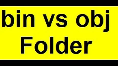Bin vs Obj Folder in C# | C# Interview Questions | Csharp Interview Questions and Answers