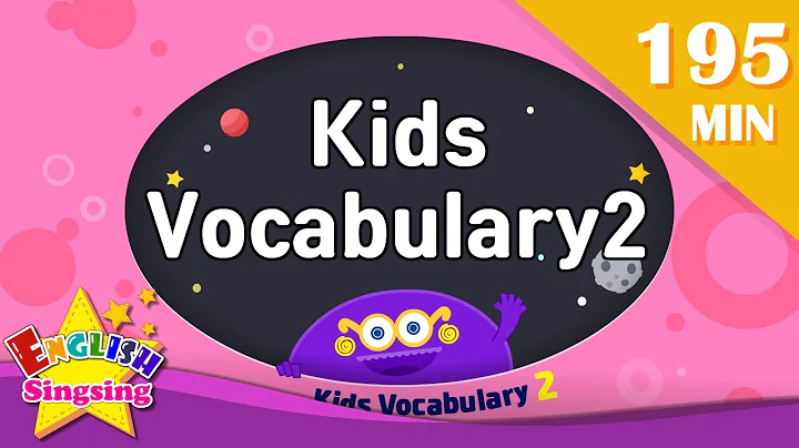 Kids vocabulary 2 compilation -All collection (ABC first Dictionary)｜English for kids