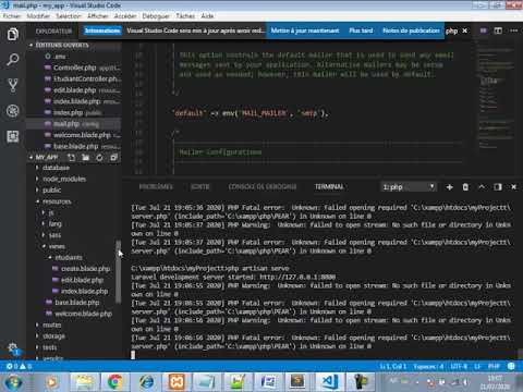 Unknown failed to open stream No such file or directory in Unknown on line 0 Laravel