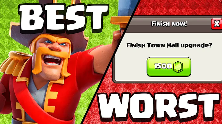 Best and Worst Ways To Spend Gems In Clash of Clans!