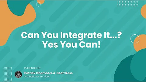 Can You Integrate It...? Yes You Can!