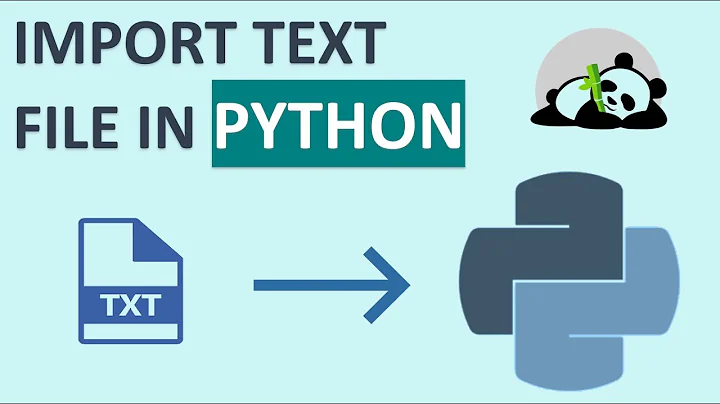 How to import Text file in Python (Using Pandas Library)